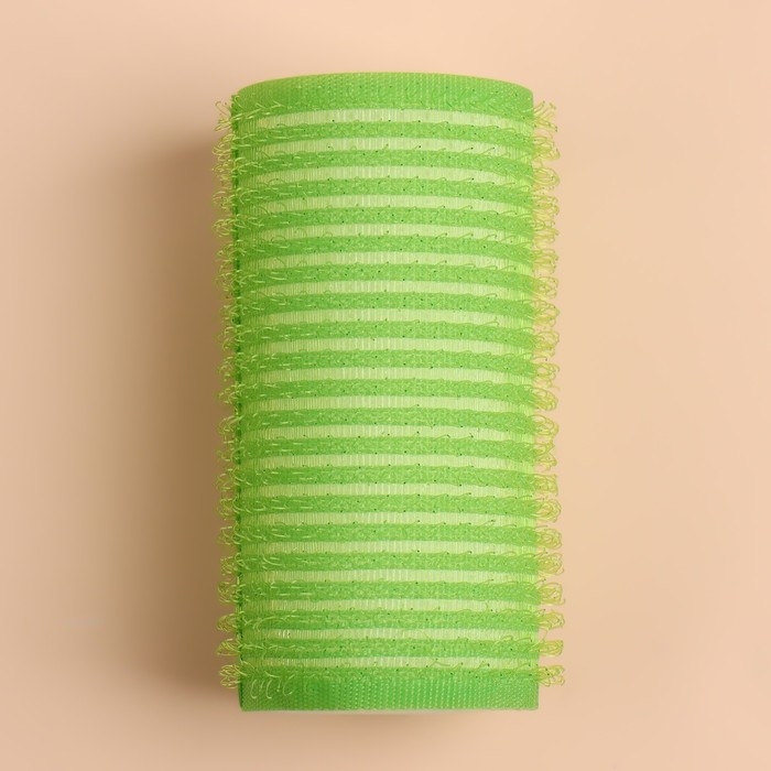 Бигуди «Липучка», d = 3 см, 6 см, 6 шт, цвет МИКС