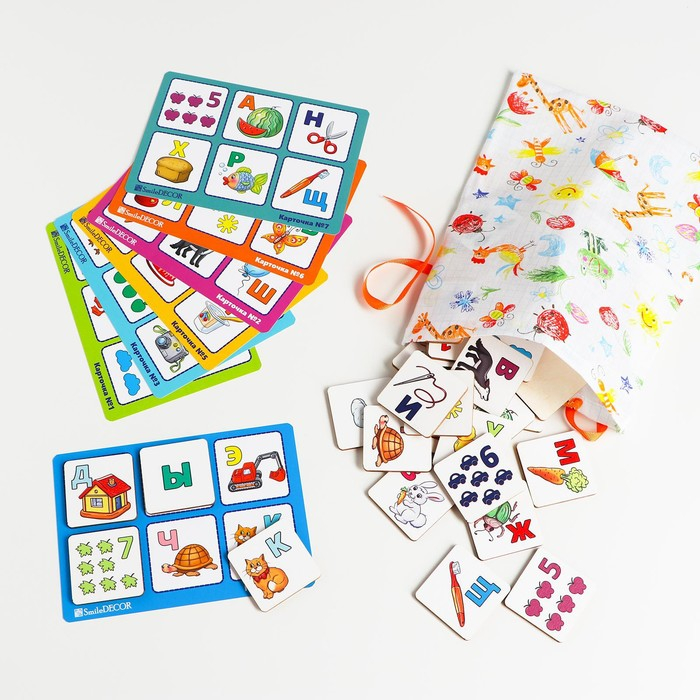 Лото «Алфавит и цифры» Лото «Алфавит и цифры»