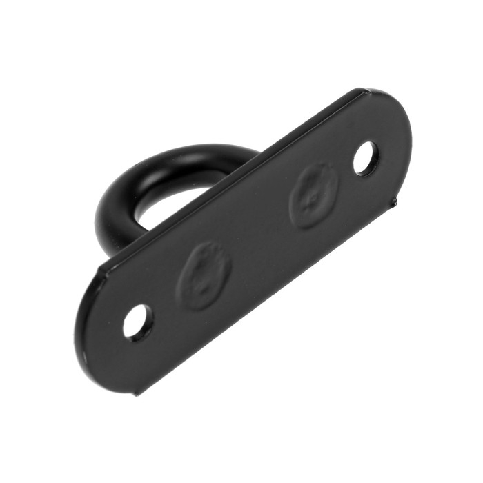 Кронштейн ТУНДРА для крепления тросов 3,5 см, цвет черный Кронштейн ТУНДРА для крепления тросов 3,5 см, цвет черный