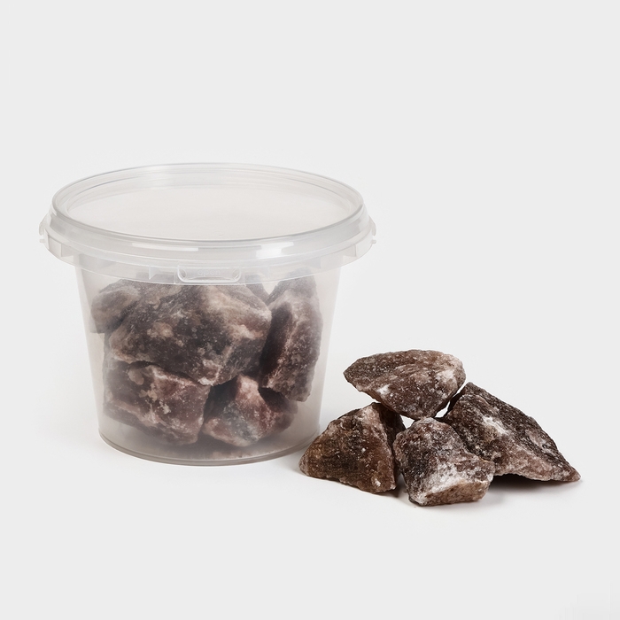 Соль колотая «Иранская горная», 2 кг, ведро, цвет микс Соль колотая «Иранская горная», 2 кг, ведро, цвет микс