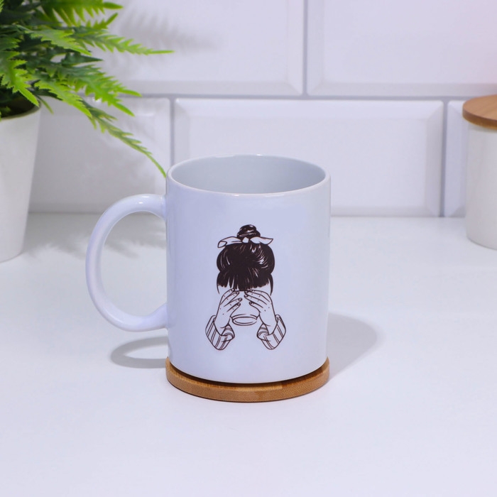 Кружка чайная керамическая Кружка чайная керамическая "Чашечка депрессо"