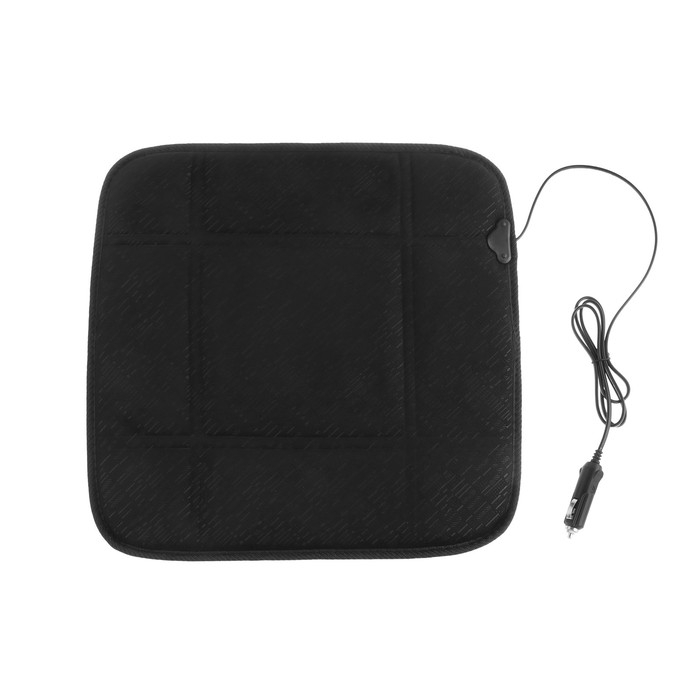 Подогрев сиденья Skyway, без спинки, черный, без регулятора, 12 В, 2,5 -3А, 43 х 43 см Подогрев сиденья Skyway, без спинки, черный, без регулятора, 12 В, 2,5 -3А, 43 х 43 см