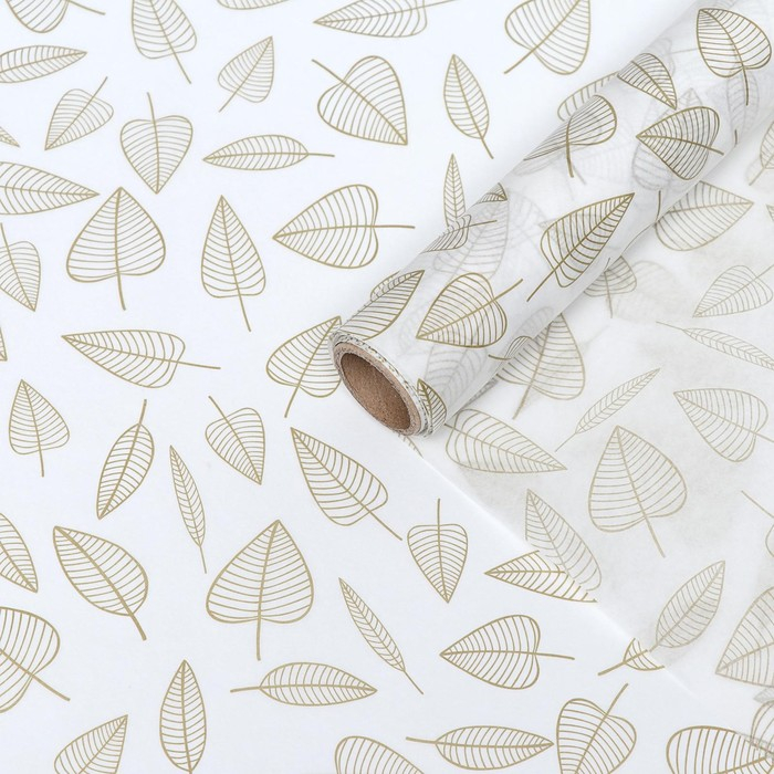 Бумага силиконизированная «Осень», для выпечки, 0,38 х 5 м Бумага силиконизированная «Осень», для выпечки, 0,38 х 5 м