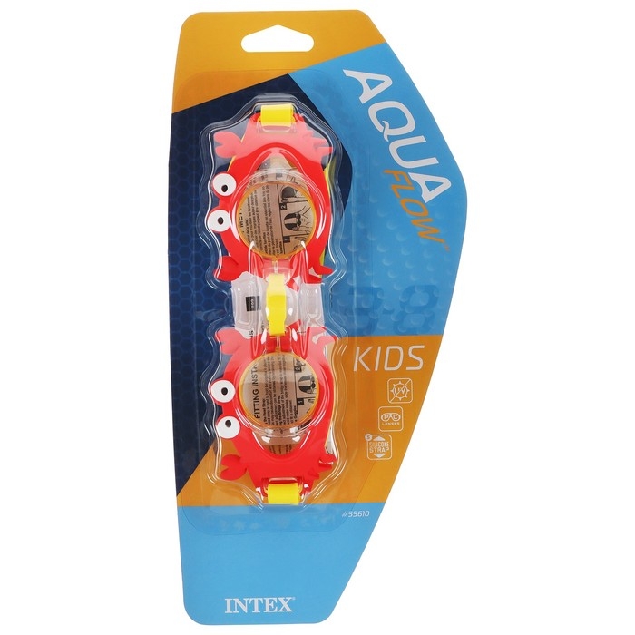 Очки для плавания, от 3 до 8 лет, обхват 48-52 см, цвет МИКС Очки для плавания, от 3 до 8 лет, обхват 48-52 см, цвет МИКС