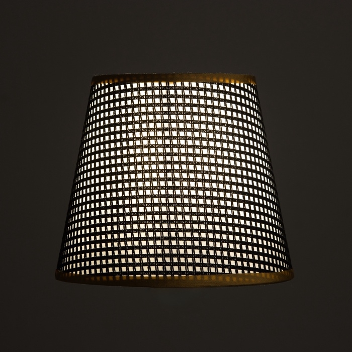 Абажур Е27 черный 15х15х13 см Абажур Е27 черный 15х15х13 см