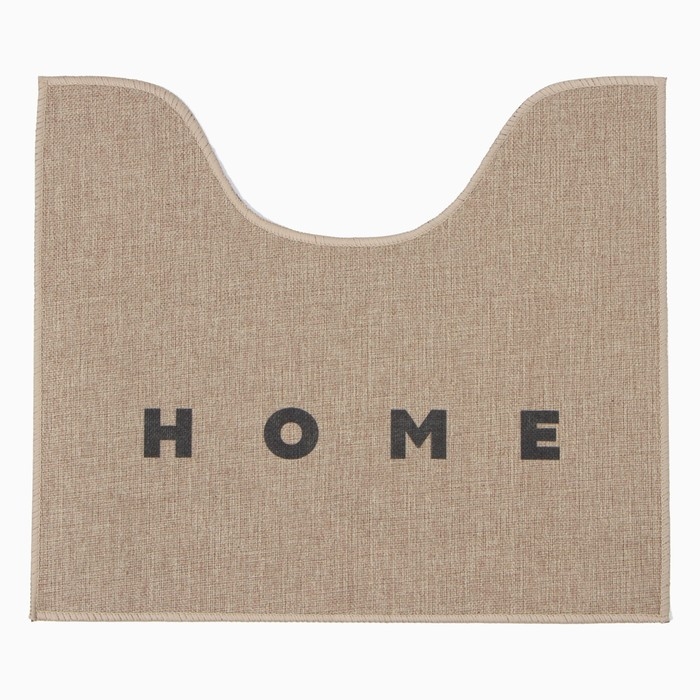 Набор ковриков для ванной Этель Набор ковриков для ванной Этель "HOME" 2 шт, 48х78 см, 40х45 см