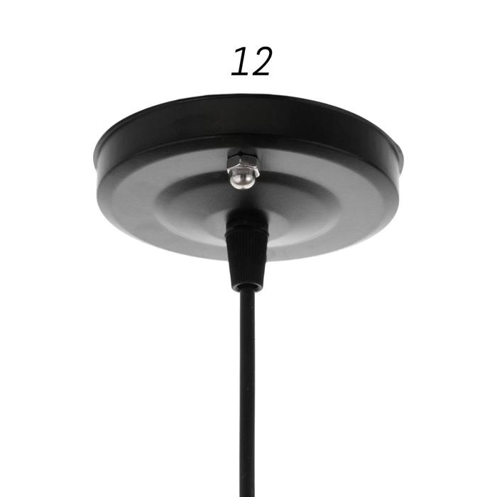 Светильник BayerLux 1650/1 E27 40Вт черный 44х44х28 см