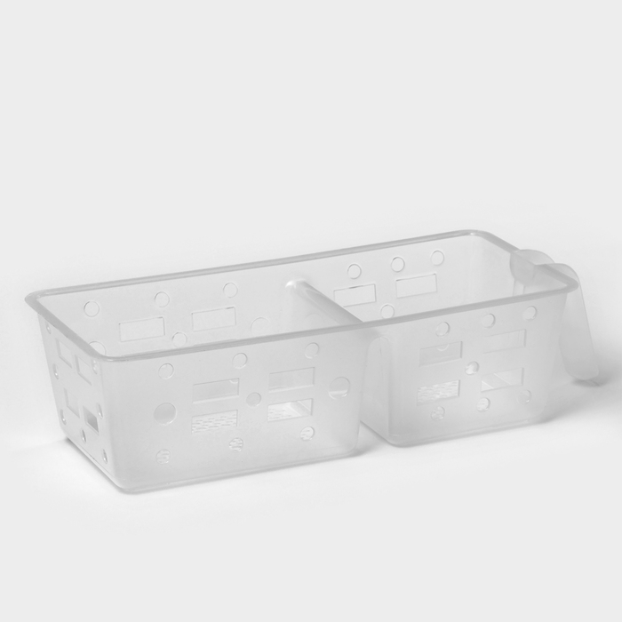 Набор органайзеров универсальных (S+M+L), 3 шт, цвет прозрачный Набор органайзеров универсальных (S+M+L), 3 шт, цвет прозрачный