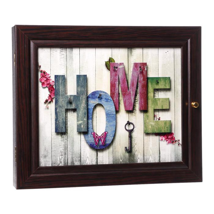 Ключница Ключница "Home" венге 26х31 см