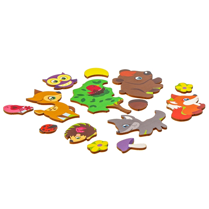 Головоломка «Лесные жители» Головоломка «Лесные жители»