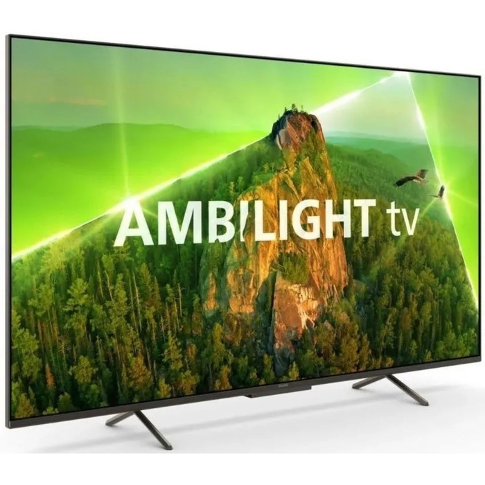 Телевизор Philips 70PUS8108/60, 70 Телевизор Philips 70PUS8108/60, 70", 3840x2160, DVB-T/T2/C/S2,HDMI 3, USB 2,Smart TV,чёрный