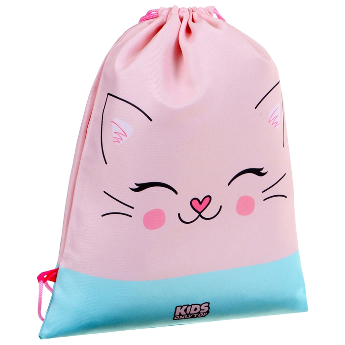 Набор для плавания детский ONLYTOP «Кошечка»: шапочка, очки, мешок Набор для плавания детский ONLYTOP «Кошечка»: шапочка, очки, мешок