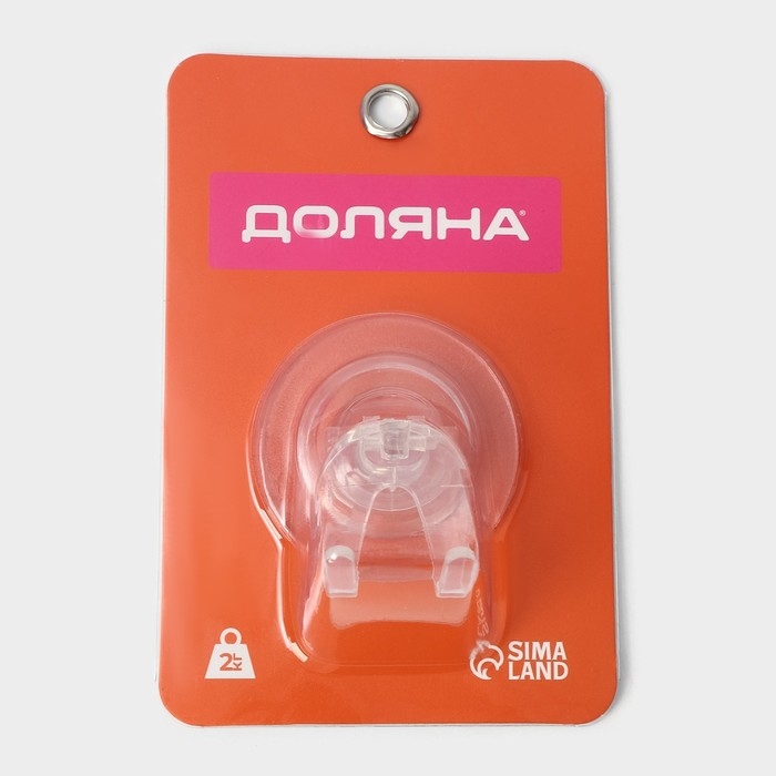 Держатель для бритвы на липучке Доляна, 6,3×6,5 см, цвет прозрачный Держатель для бритвы на липучке Доляна, 6,3×6,5 см, цвет прозрачный