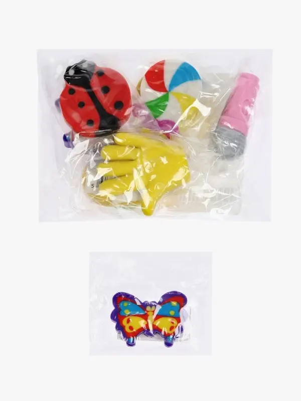 Набор фигурных ластиков, 7 штук, МИКС Набор фигурных ластиков, 7 штук, МИКС