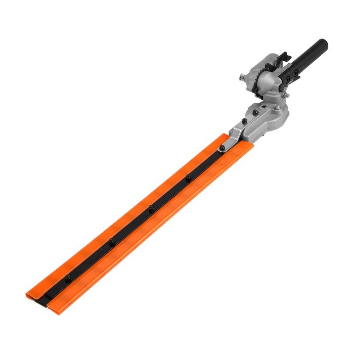 Насадка на триммер ТУНДРА, кусторез, 440 мм, посадочное место 26 мм, шкив 9 зубьев Насадка на триммер ТУНДРА, кусторез, 440 мм, посадочное место 26 мм, шкив 9 зубьев