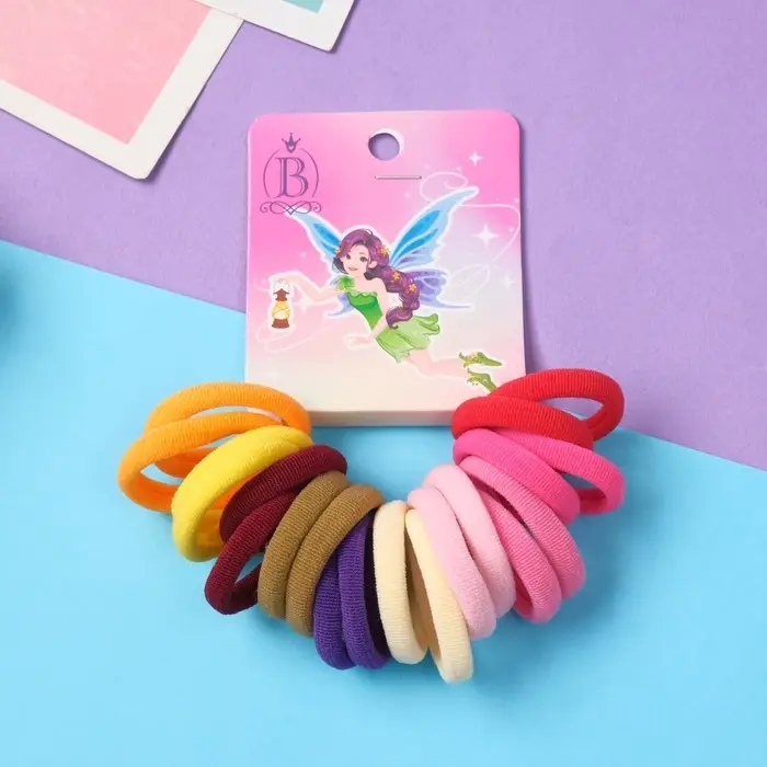 Резинка для волос "Фея Гала" (набор 20 шт) 2,5 см