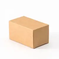 Коробка складная крафт 5,3х4,8х8,8 см