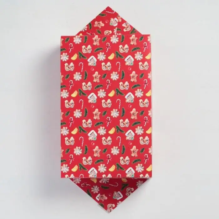 Складная новогодняя коробка-конфета «С Новым годом!», 9,3 х 14,6 х 5,3 см, Новый год Складная новогодняя коробка-конфета «С Новым годом!», 9,3 х 14,6 х 5,3 см, Новый год