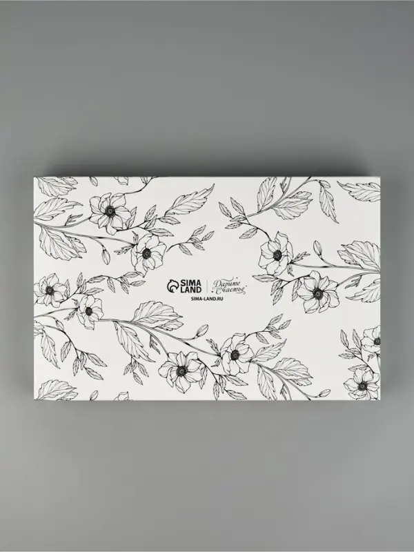 Коробка под 16 конфет и шоколад, кондитерская упаковка &laquo;С любовью&raquo; 28.5&times;18.5&times;3 см