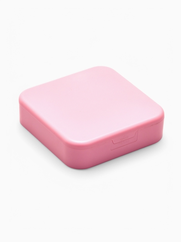 Органайзер для хранения украшений с зеркалом «Шкатулка портативная», 9*9*2,5см, цвет розовый Органайзер для хранения украшений с зеркалом «Шкатулка портативная», 9*9*2,5см, цвет розовый