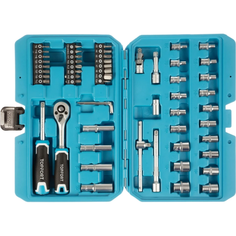 Набор инструмента Topfort 57 предмета 1/4