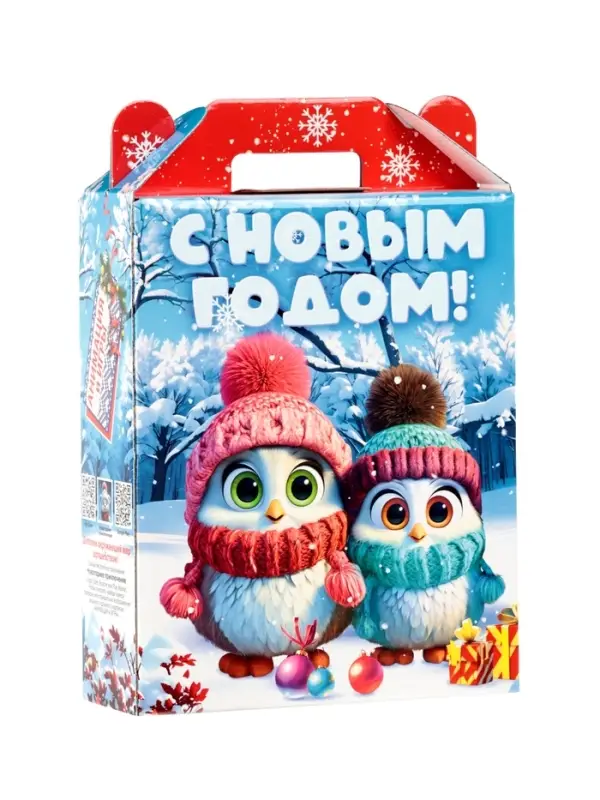 Сладкий новогодний подарок «Совята», 800 г