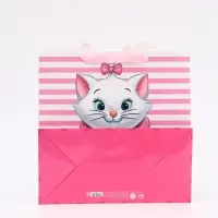 Пакет подарочный &laquo;Кошечка&raquo;, 30 &times; 30 &times; 15 см