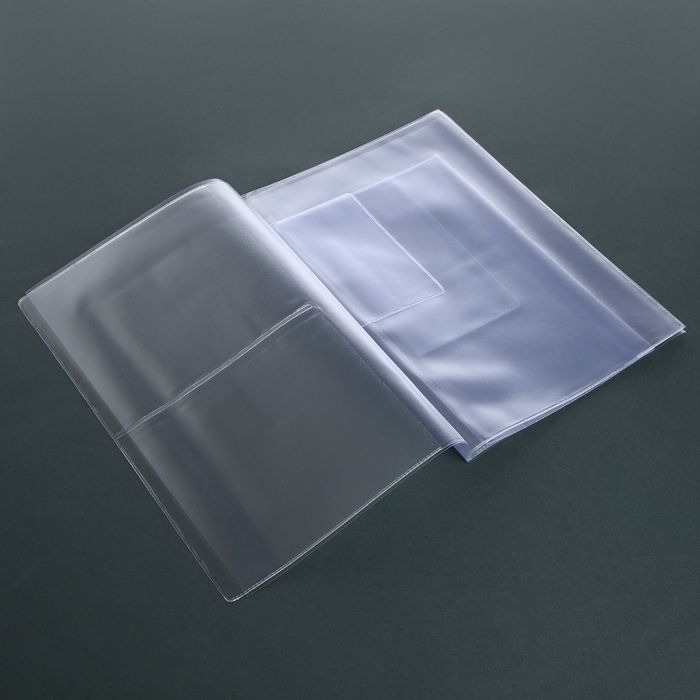 Вкладыш ПВХ (А5) для семейных документов, 1 комплект, цвет прозрачный