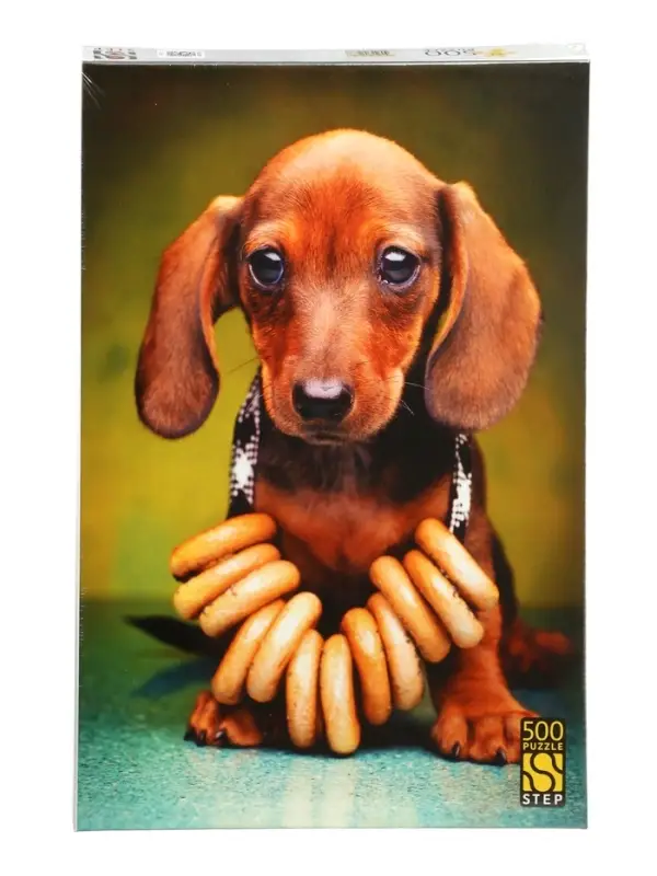 Пазл 500 эл. "Щенок таксы" 91073