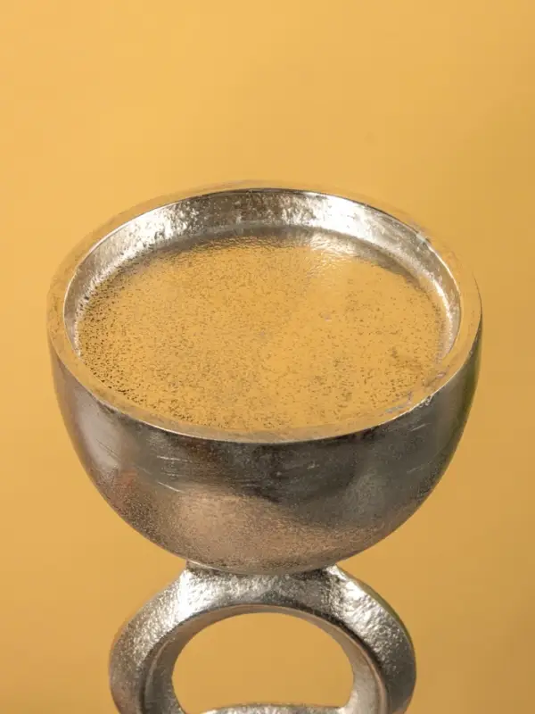 Подсвечник "Фазы Луны" алюминий 28х13х72,5 см