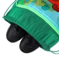 Мешок для обуви с карманом 420×350 мм, мягкий полиэстер, плотность 210D, Союзмультфильм Винни Пух