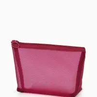 Косметичка дор Сетка 17*6,5*13,5, отд на молнии, бордовый Косметичка дор Сетка 17*6,5*13,5, отд на молнии, бордовый