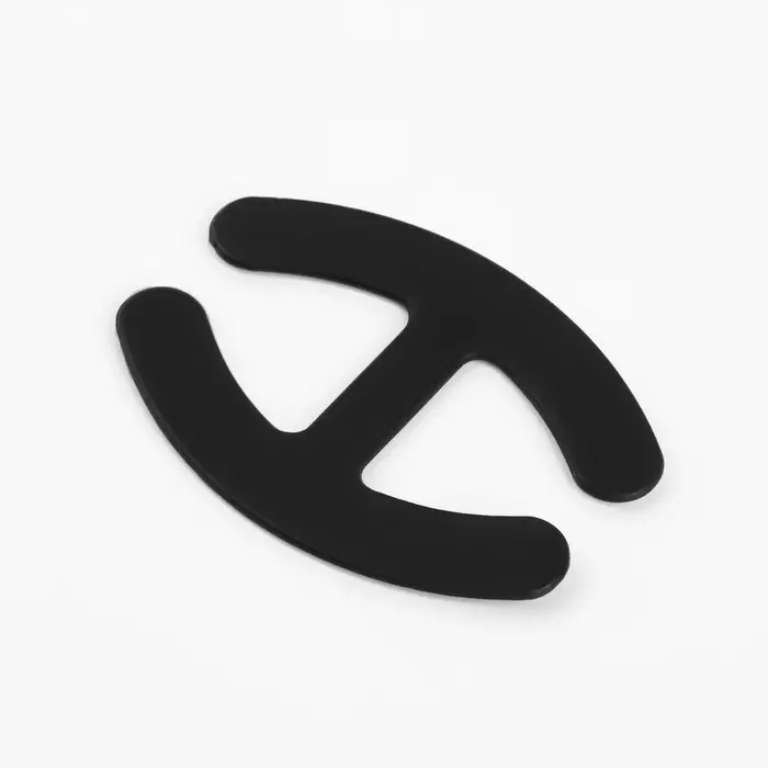 Набор фиксаторов для бретелей, 4.5×3.4 см, 3 шт., чёрный, белый, бежевый