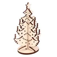 Модель из дерева &laquo;Ёлка сборная №6&raquo;