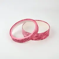 Коробка подарочная тубус с окном &laquo;Нежные пионы&raquo;, 20&times;20&times;5 см
