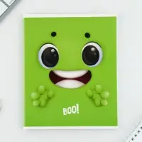 Тетрадь в клетку, 48 л., А5, на скрепке, блок №1, Boo!, МИКС Тетрадь в клетку, 48 л., А5, на скрепке, блок №1, Boo!, МИКС