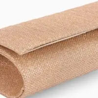 Сумка-клатч женская вечерняя на магните, на сребристой цепочке, блестящая, золотистая