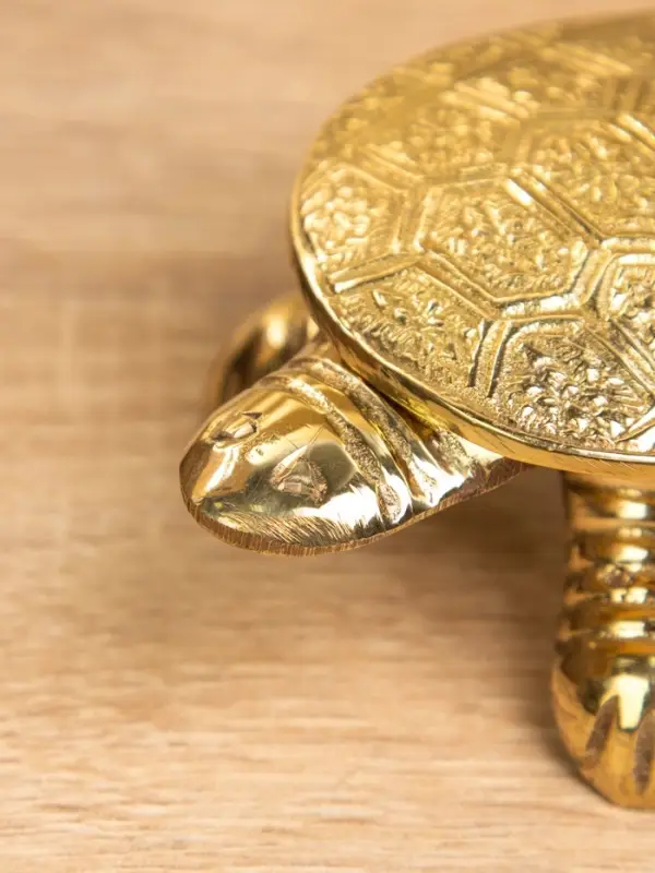 Шкатулка &laquo;Черепаха в ромбики&raquo;, 10&times;6&times;3 см, латунь