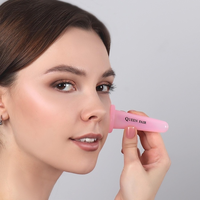 Банка вакуумная для массажа, размер M, d 3,9 см, цвет МИКС Банка вакуумная для массажа, размер M, d 3,9 см, цвет МИКС