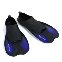 Ласты для плавания ONLYTOP, р. 42-43, чёрные, синие
