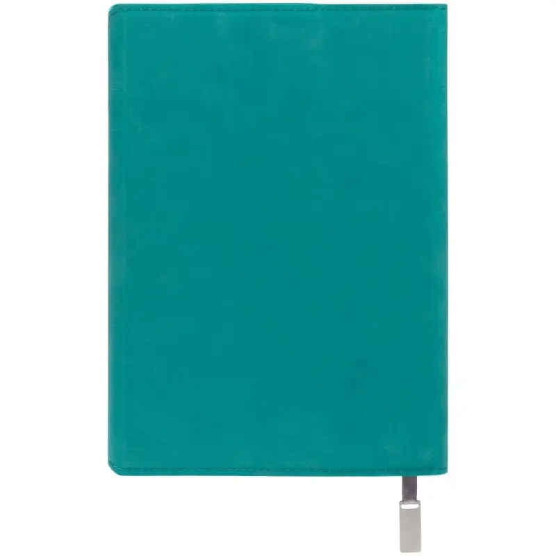 Ежедневник Grace на заказ, недатированный, бирюзовый