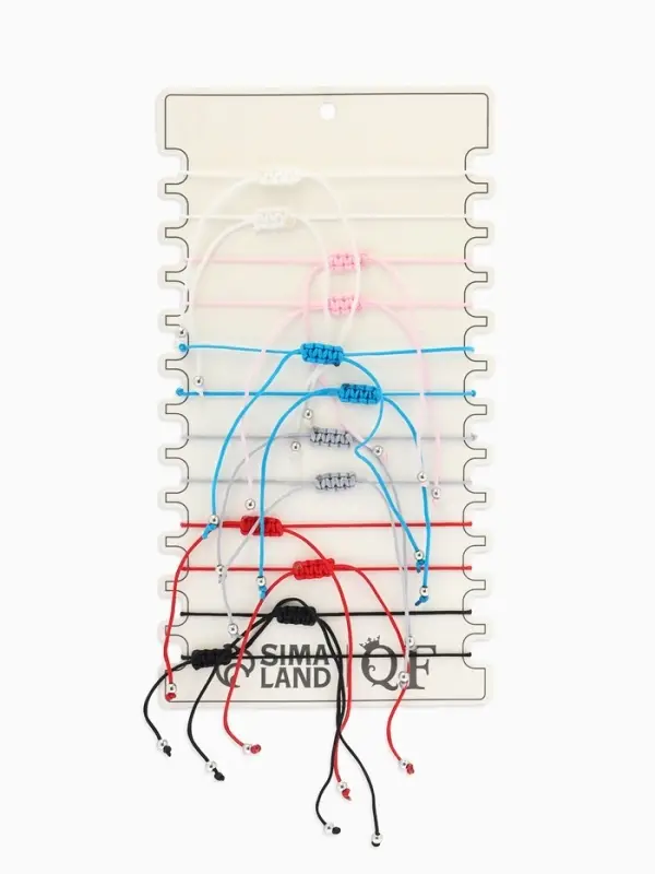 Браслет под натуральный камень &laquo;Крошка&raquo; с бусиной №8, цвет МИКС