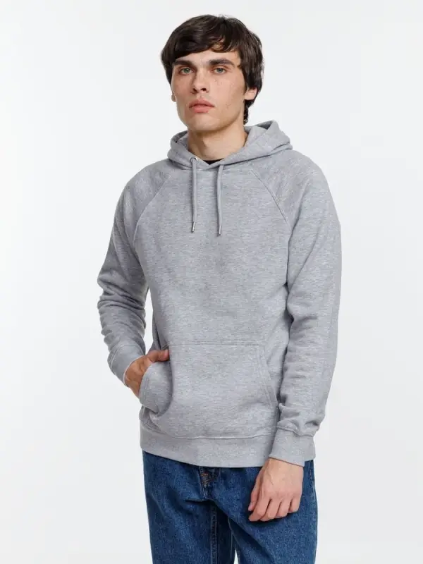 Толстовка унисекс Stellar, серый меланж, размер XS Толстовка унисекс Stellar, серый меланж, размер XS