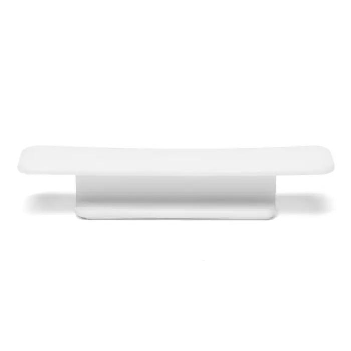 Ручка мебельная самоклеющаяся CAPPIO, L=108 мм, пластик, цвет белый