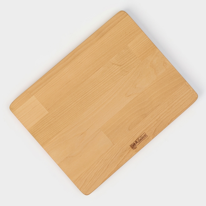 Доска-тарелка для подачи стейка Adelica, 28×22×1,8 см, берёза Доска-тарелка для подачи стейка Adelica, 28×22×1,8 см, берёза