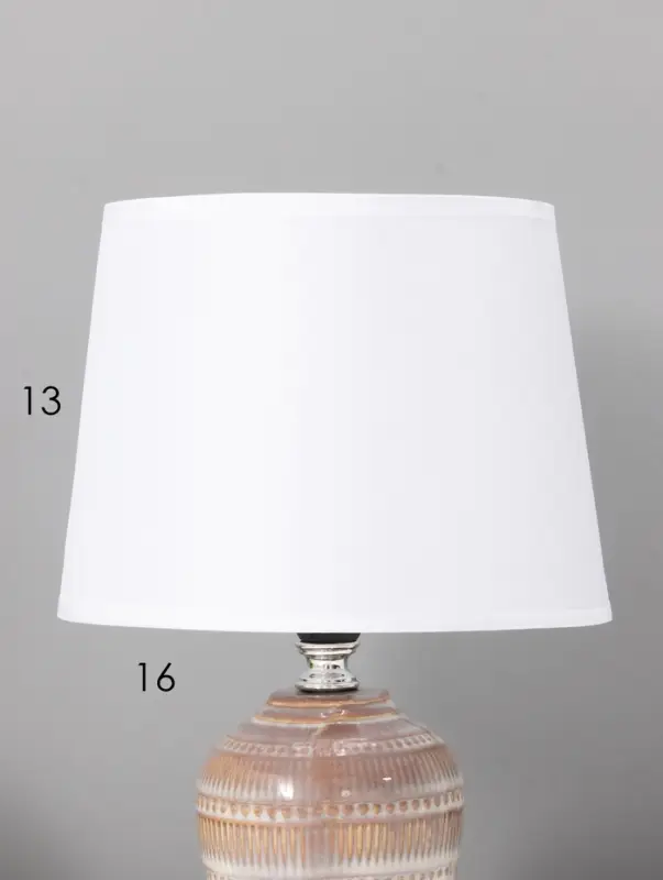 Настольная лампа RISALUX &laquo;Тирел&raquo;, Е14, 40 Вт, 18&times;18&times;30 см, коричневая