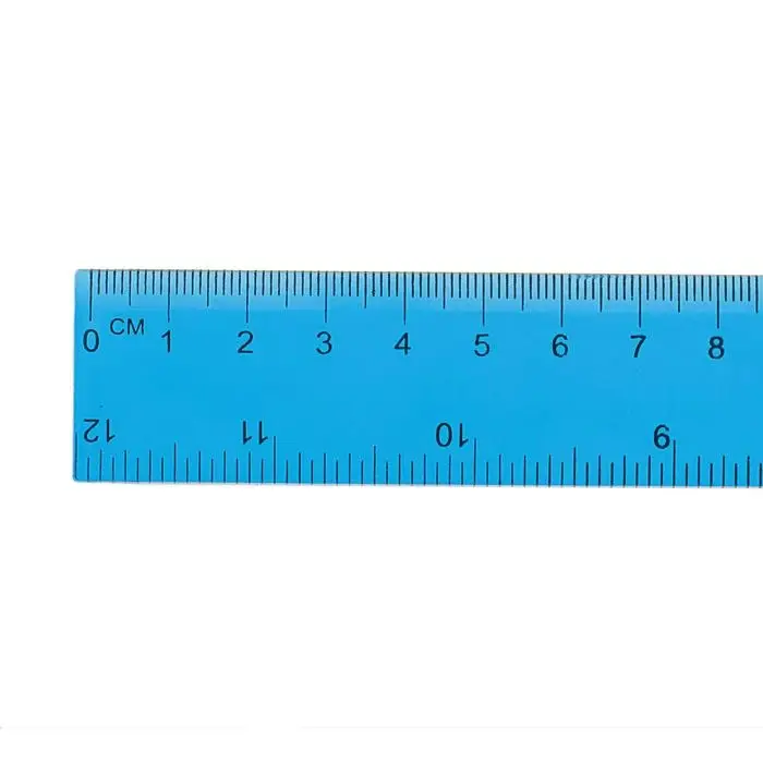 Линейка пластиковая Calligrata, 30 см, двухсторонняя шкала, МИКС