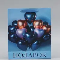 Пакет подарочный &laquo;Подарок&raquo;, M, 25.5&times;32&times;9 см