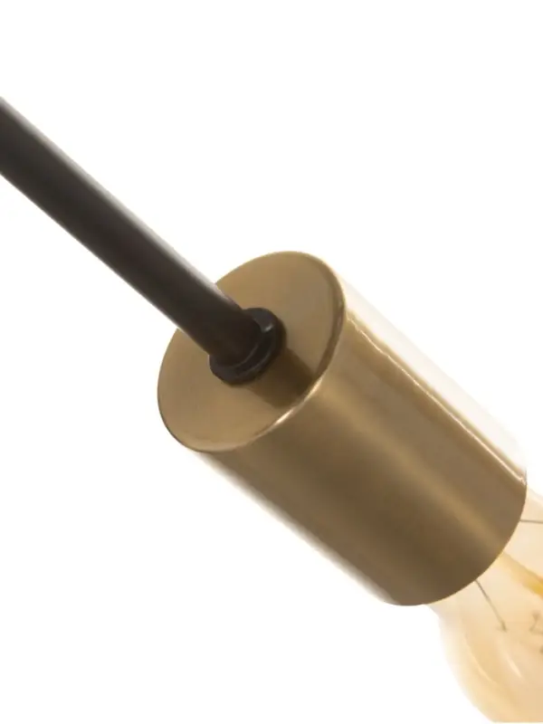 Бра BayerLux &laquo;Узел&raquo;, 1&times;40 Вт, Е27, черный/латунь