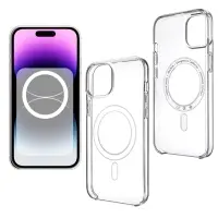 Чехол iPh 14 (6.1) Clear Case (MagSafe + анимация NFC) ORG